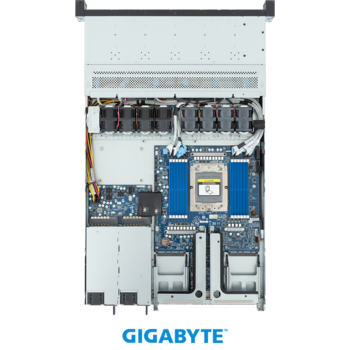 Preview: GIGABYTE 1HE Serversystem R163-Z35-AAH1 - AMD EPYC / NVMe